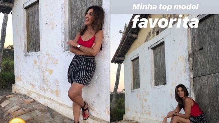 Fátima Bernardes e Túlio Gadelha em sítio - Reprodução/Instagram - Reprodução/Instagram