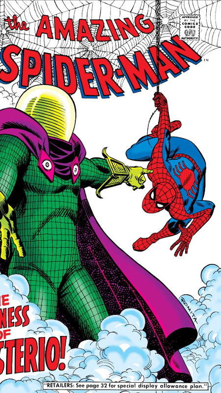 Mysterio aparece em capa de quadrinho do Homem-Aranha - Reprodução - Reprodução