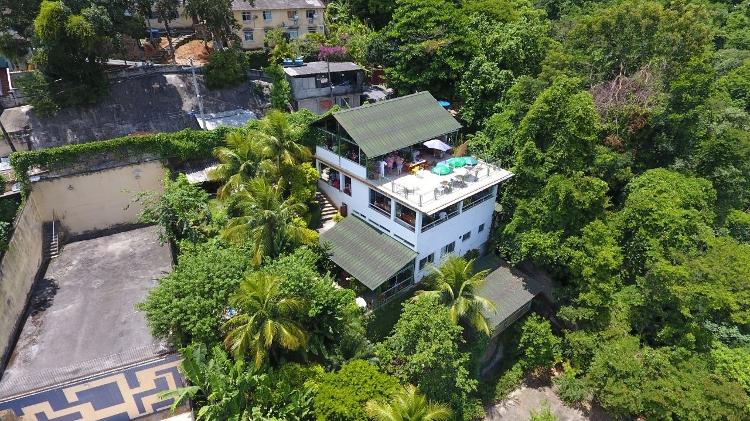 Vista aérea do restaurante Mirante da Floresta, na zona norte do Rio - Instagram/mirantedafloresta - Instagram/mirantedafloresta