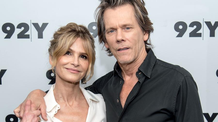 Kevin Bacon e a mulher, Kyra Sedgwick - Getty Images