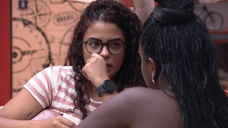 BBB 23: Paula diz a Sarah que confia em Cristian - Reprodução/Globo