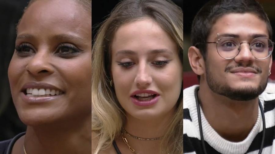 BBB 23: Aline Wirley, Bruna Griphao e Gabriel Santana disputam 11º Paredão - Reprodução/Globoplay