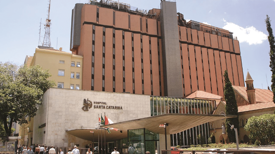 Fachada do Hospital Santa Catarina - Comunicação HSC
