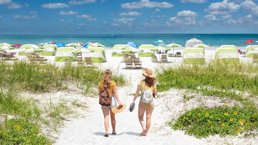 Praia de Clearwater: vale incluir a região de Saint Petesburg e Clearwater no roteiro após visitar os parques de Orlando