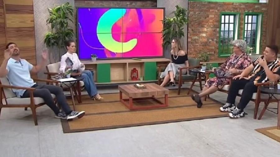 Regiane Tápias comenta sobre barulho "gigante" de peido nos bastidores de Mulheres - Reprodução/TV Gazeta