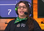 Lais Souza teve 'crise de choro' antes de comentar Olimpíadas: 'Fiquei mal' (Foto: Reprodução/Cazé TV)
