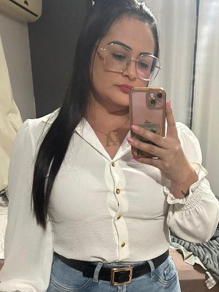 Diana Antunes, quatro anos após a cirurgia, sem as próteses