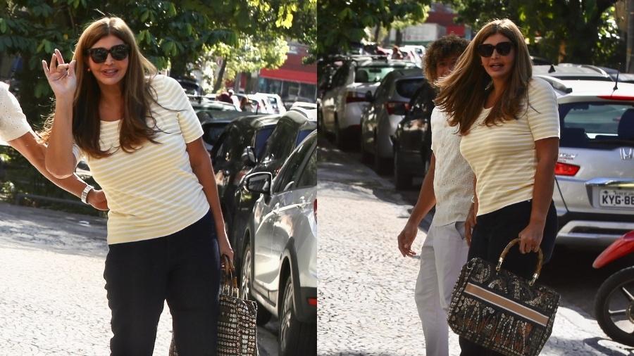 Roberta Close é fotografada no Rio de Janeiro - AgNews