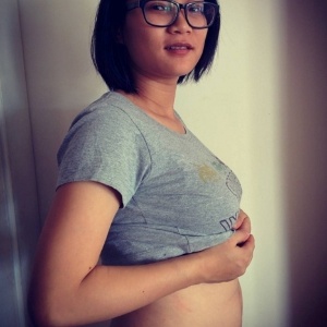 "Ninguém me avisou que é tanto desconforto", diz Jiang sobre a gravidez - Reprodução/Instagram/pu.jiang1 - Reprodução/Instagram/pu.jiang1