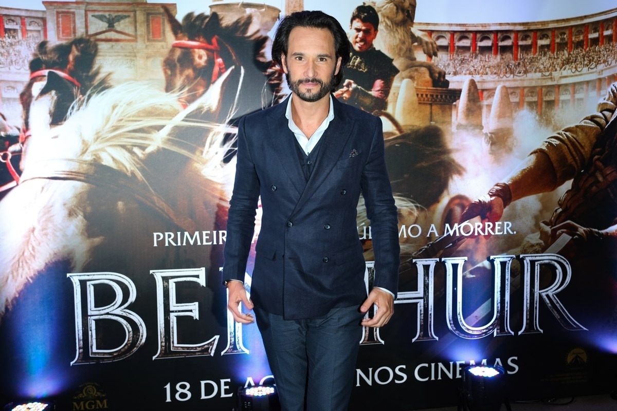 01.ago.2016 - Rodrigo Santoro interpreta Jesus Cristo no épico "Ben-Hur" - Manuela Scarpa/Brazil News