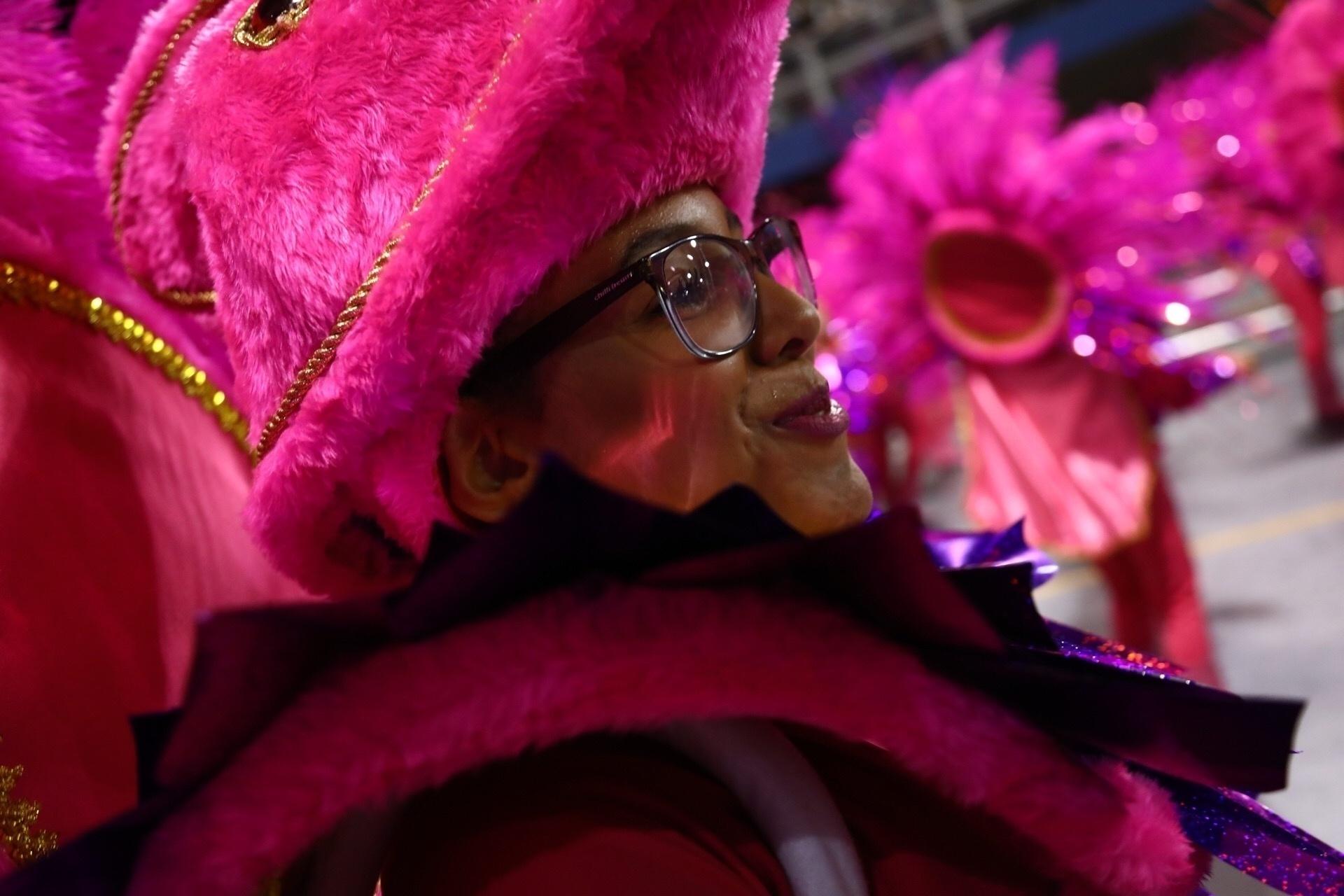 03.mar.2017 - Independente Tricolor no desfile das campeãs do Carnaval 2017, no Anhembi - Simon Plestenjak/UOL