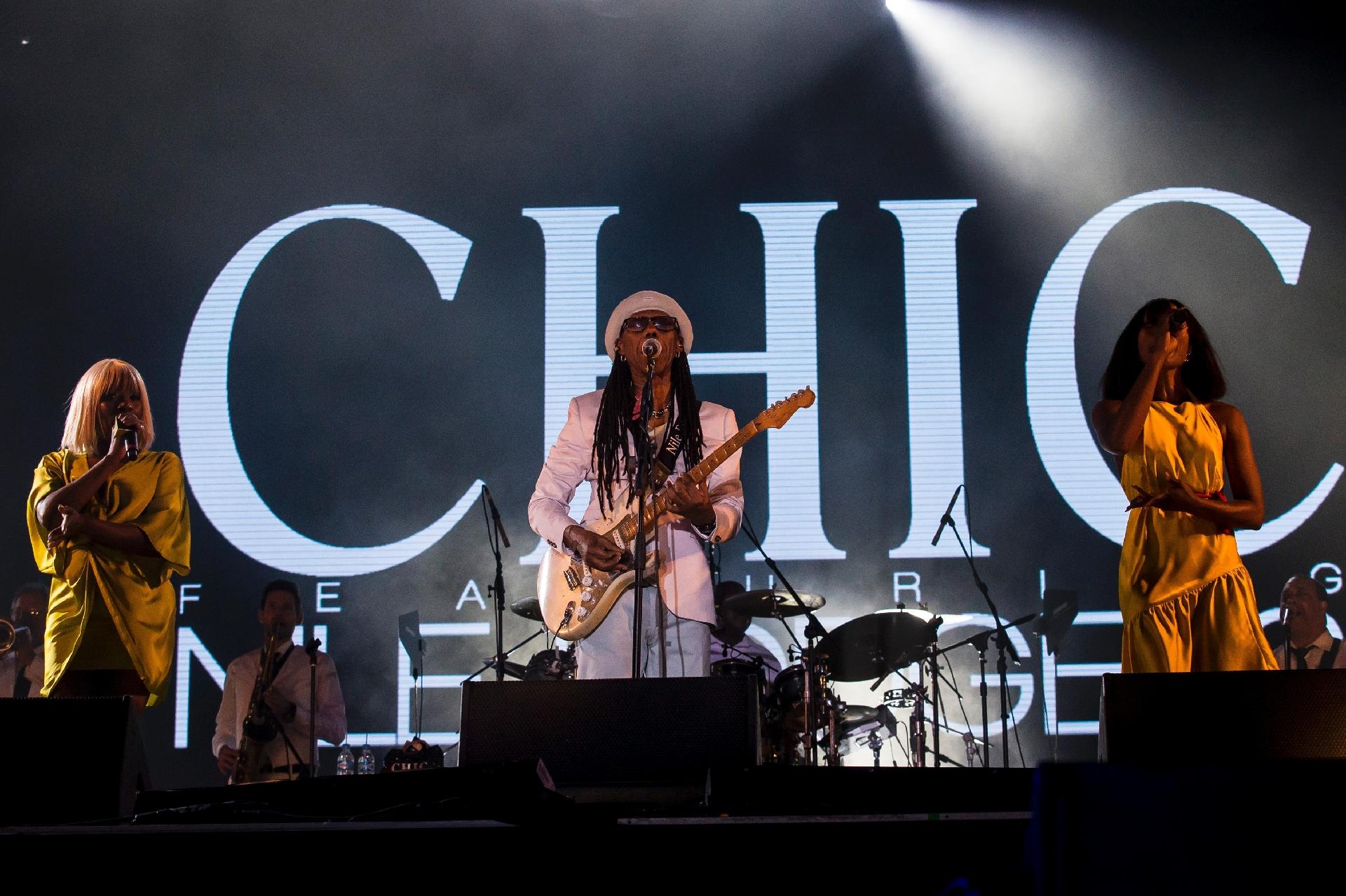 Nile Rodgers & Chic transformam Rock in Rio em pista disco - Bruna Prado/UOL