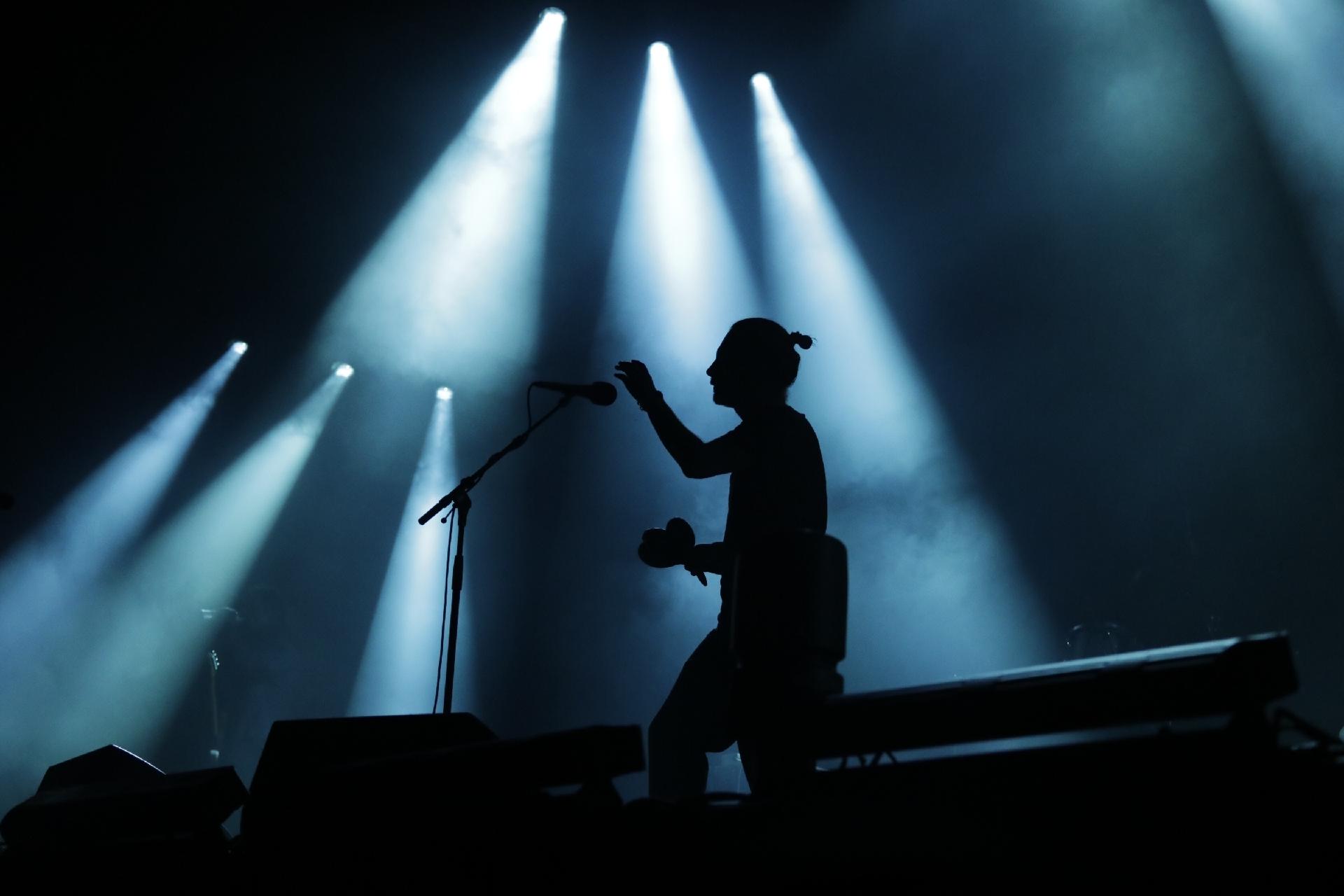 A banda britânica Radiohead se apresenta no Soundhearts Festival, no Allianz Parque, em São Paulo - Simon Plestenjak/UOL