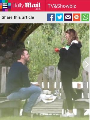 Chris Pratt e Katherine Schwarzenegger - Reprodução/Daily Mail