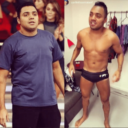 Tirullipa mostra antes e depois de perder peso - Reprodução/Instagram/tirullipa