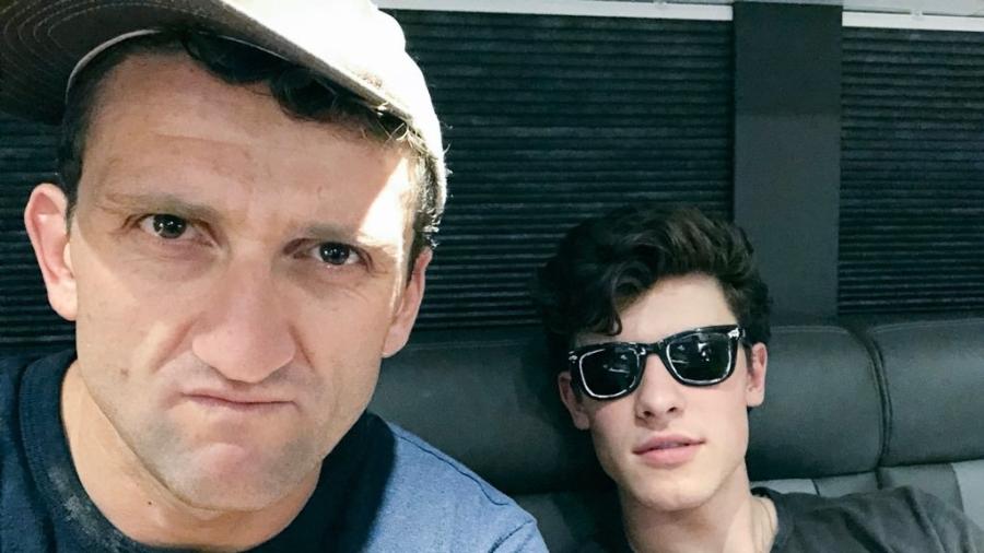 O vlogger Casey Neistat e Shawn Mendes - Reprodução