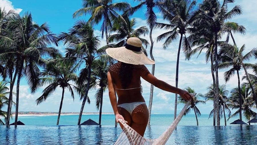 Juliana Paes aproveitou dias de descanso no Carmel Taíba Exclusive Resort, no Ceará - Reprodução/Instagram @julianapaes
