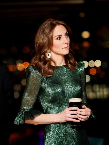 03.03.2020 - Kate Middleton, duquesa da Cambridge, durante visita real ao Guinness Storehouse, em Dublin (Irlanda) - Samir Hussein/WireImage