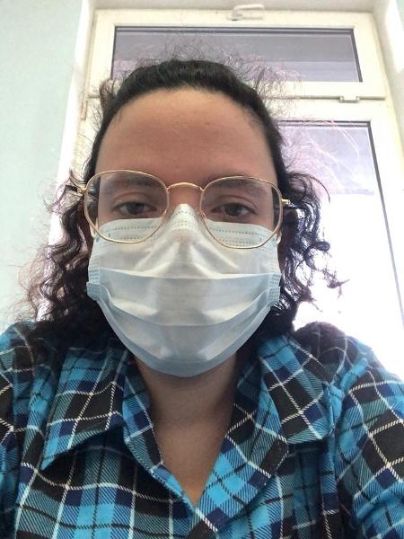 Gabriela Daher ficou 11 dias em isolamento obrigatório em um hospital ao chegar na cidade - Arquivo pessoal