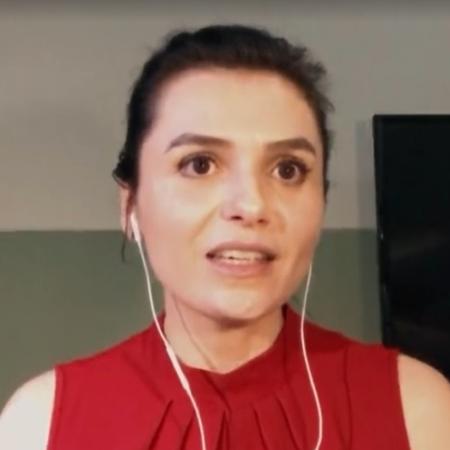 Monica Iozzi afirmou que bate-papo virtual ajuda a controlar sua ansiedade durante isolamento  - Reprodução/vídeo