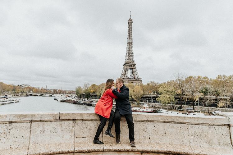 Thiago et Julia à Paris, France - Archives personnelles - Archives personnelles