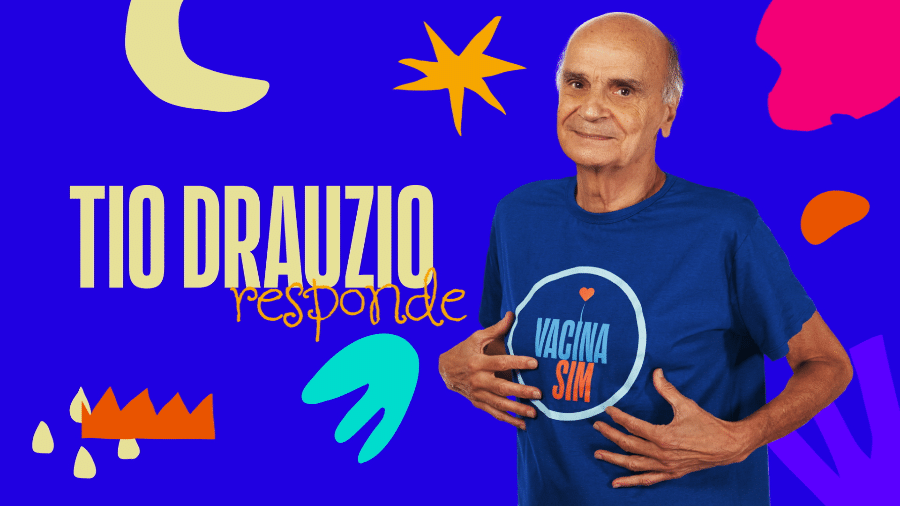 Drauzio Varella na quinta fase da campanha Vacina Sim - Divulgação/ Consórcio de Veículos de Imprensa