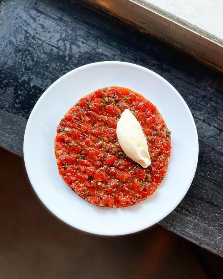 Steak tartare é feito com 'nduja, do Julia - Reprodução/Instagram - Reprodução/Instagram