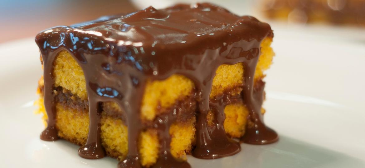 Bolo De Cenoura Com Brigadeiro Em Camadas - Danielle Noce, Receita