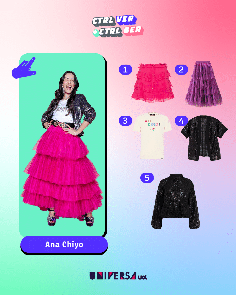 Copie o look Ana Chiyo - Arte/ysoke - Arte/UOL