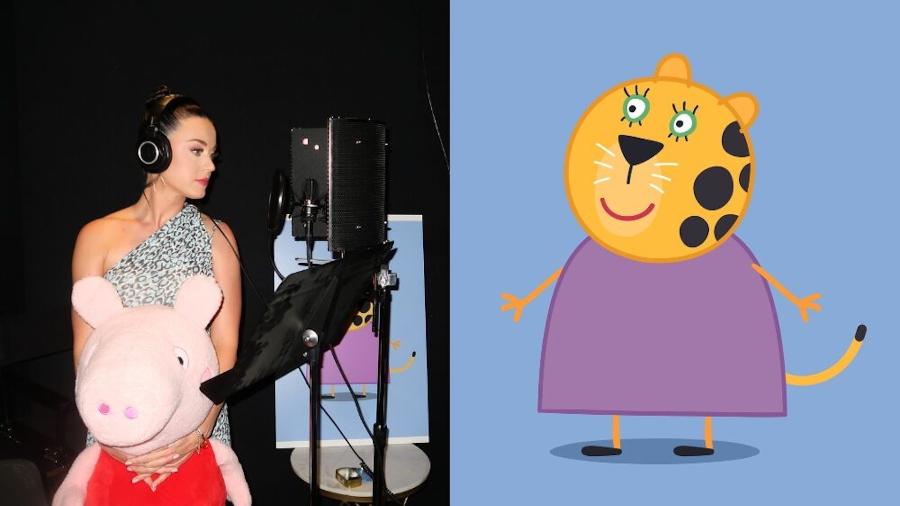 Katy Perry dá voz à Ms. Leopard no "Peppa Pig Wedding Special" (especial de casamento da Peppa Pig) 