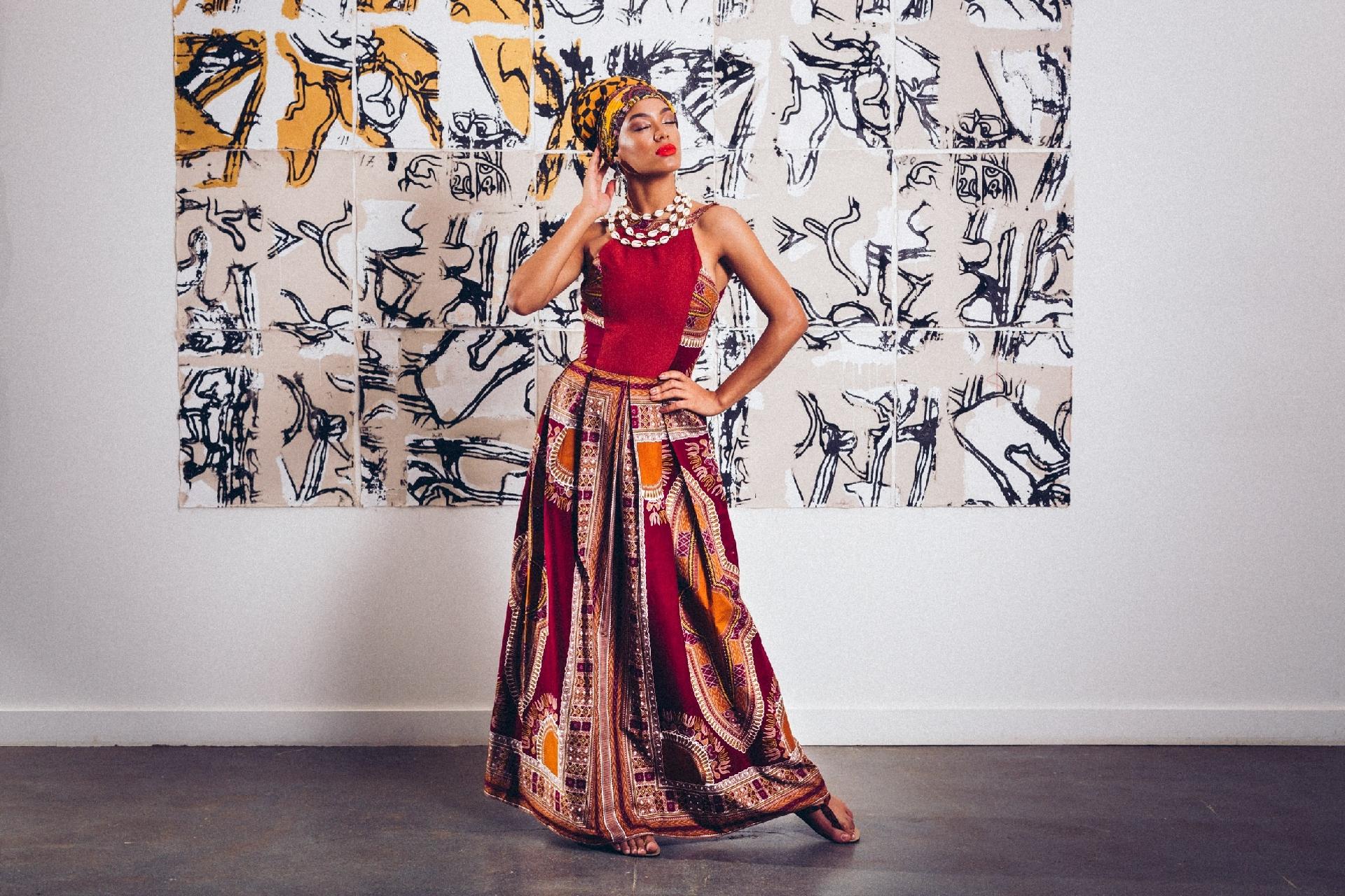 Editorial moda afro com a Miss Brasil Raissa Santana - Elegância afro - Gabriel Quintão/UOL