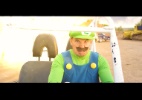 Luigi busca vingança em vídeo de "Mario Kart" no mundo real - Reprodução