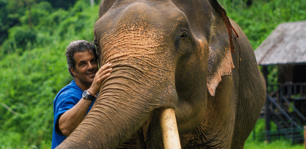 Álvaro Garnero no "Domingo Espetacular" - Divulgação - Divulgação