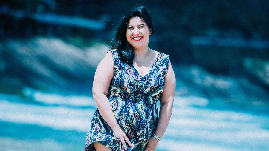 Mariana Xavier em ensaio na praia de São Conrado, no Rio de Janeiro - Raquel Cunha/Folhapress