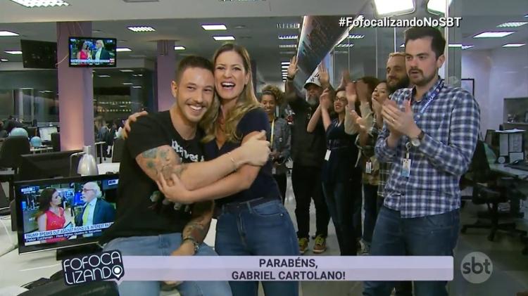 Festa de Gabriel Cartolano - Reprodução/SBT - Reprodução/SBT