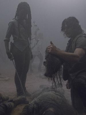 Cena do oitavo episódio da nona temporada de "The Walking Dead" - Divulgação