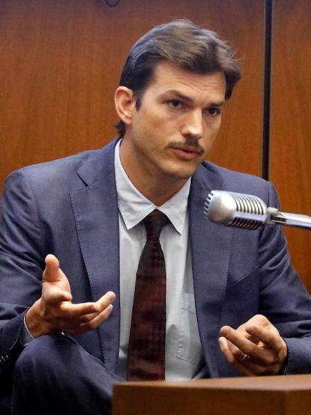 Ashton Kutcher em julgamento em Los Angeles - Reprodução