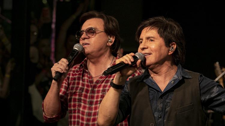 Chitãozinho & Xororó se apresentam em especial de fim de ano no Estúdio UOL - Mariana Pekin/UOL - Mariana Pekin/UOL