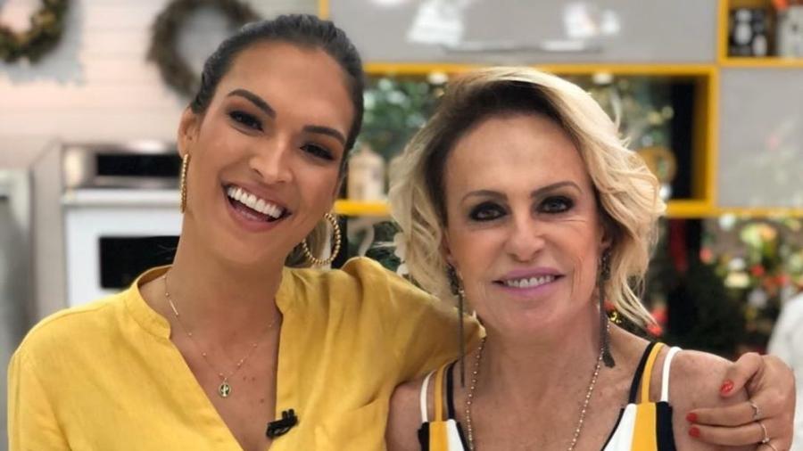 Talitha Morete e Ana Maria Braga no "Mais Você" - Instagram/Reprodução