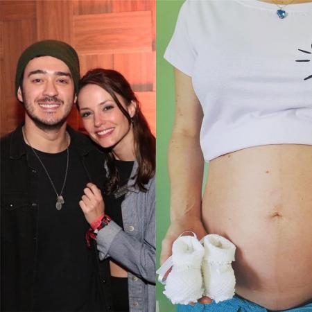 Marcos Veras e Rosanne Mulholland esperam o 1º filho do casal, Davi - Reprodução / Instagram