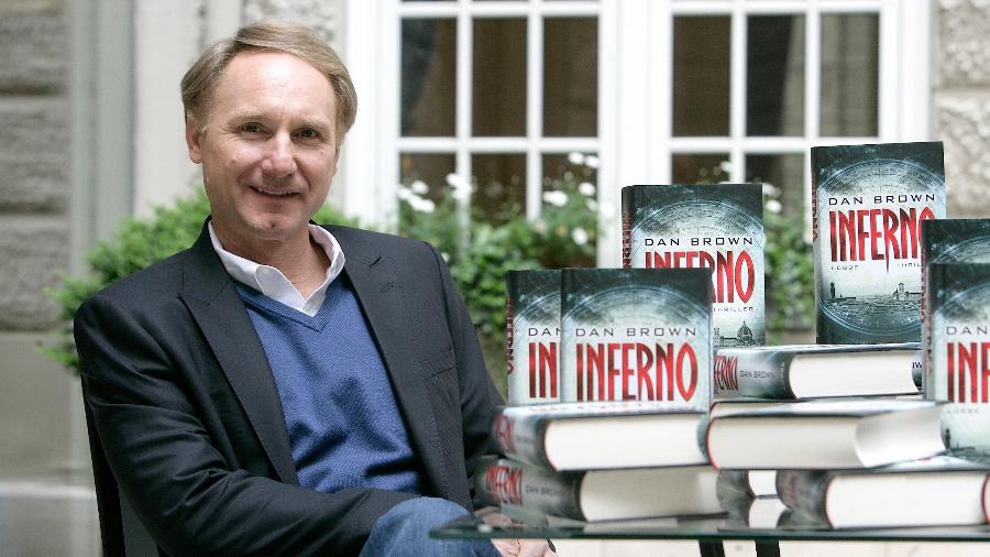 Dan Brown, autor de livros como "O Código da Vinci" e "Inferno" - ZIK Images/United Archives via Getty Images