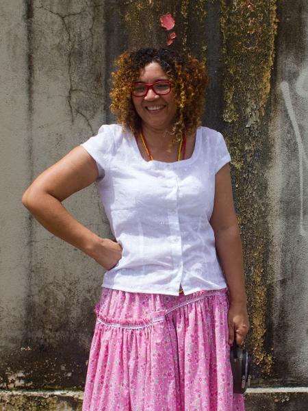A jornalista Marileide Alves, autora do livro sobre os 80 anos da Xambá - Elysagela Freitas/Divulgação - Elysagela Freitas/Divulgação
