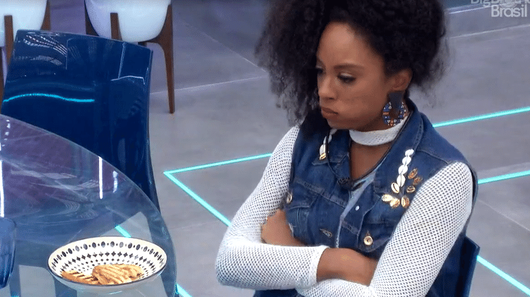 BBB 21: Lumena se irrita com Fiuk na cozinha - Reprodução/Globoplay - Reprodução/Globoplay