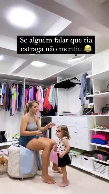 Rafa Kalimann mostrou closet - Reprodução/Instagram @rafakalimann - Reprodução/Instagram @rafakalimann