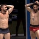 BBB 21: Arthur e Bil indo para piscina de sunga - Reprodução/Globoplay