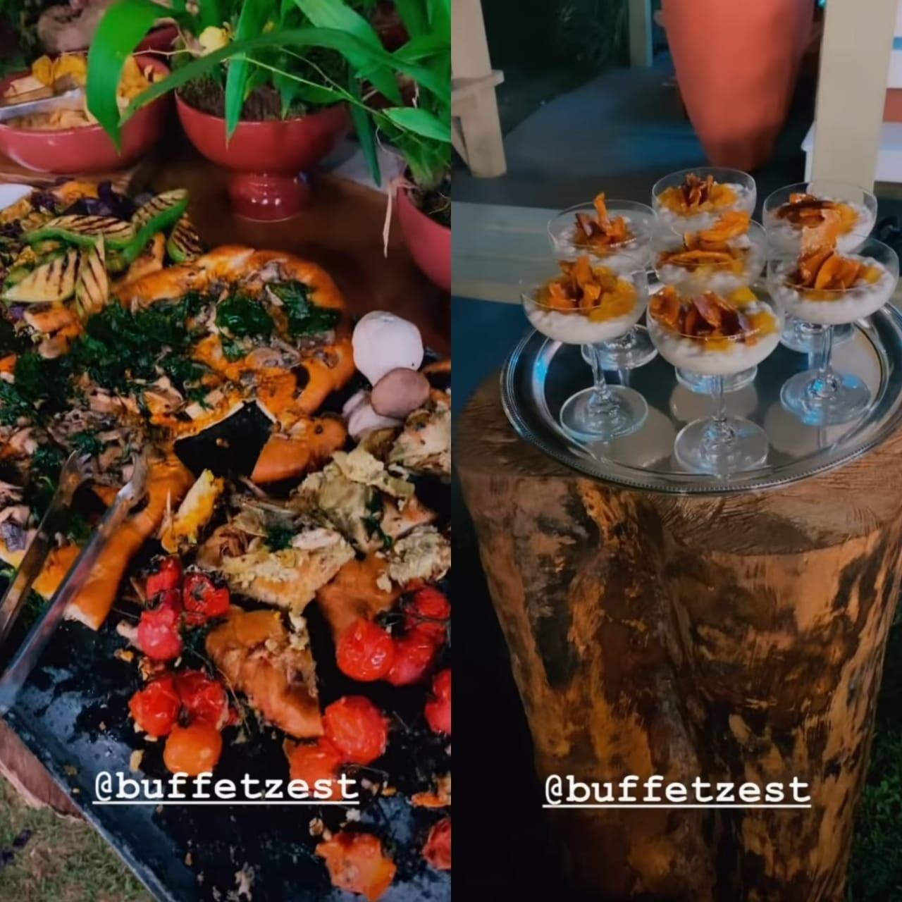 João Figueiredo mostra buffet do casamento - Reprodução/Instagram @joãofigueiredof