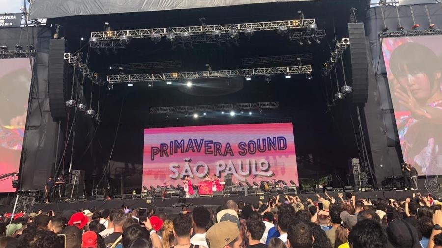 Chai se apresenta no Primavera Sound em São Paulo -  Michelle Kaloussieh / UOL