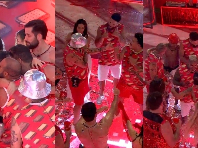 BBB 24 toca músicas de Rodriguinho, Wanessa Camargo e MC Bin Laden em festa