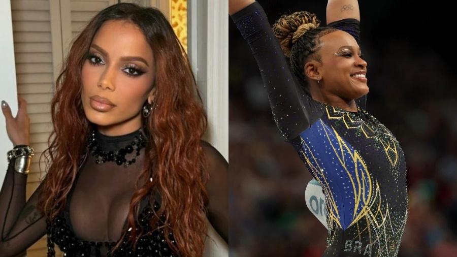 Rebeca Andrade usou música de Anitta e uma de Beyoncé em coreografia de solo