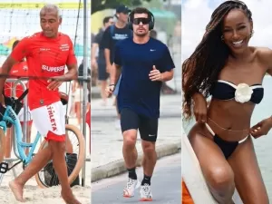 Praia ou piscina? Famosos celebram primeiro dia do verão; veja fotos